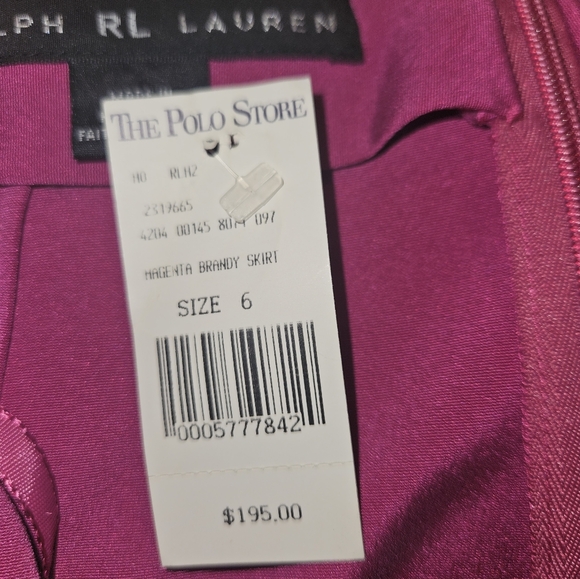 Ralph Lauren skirt size 6 NWT - Picture 6 of 6